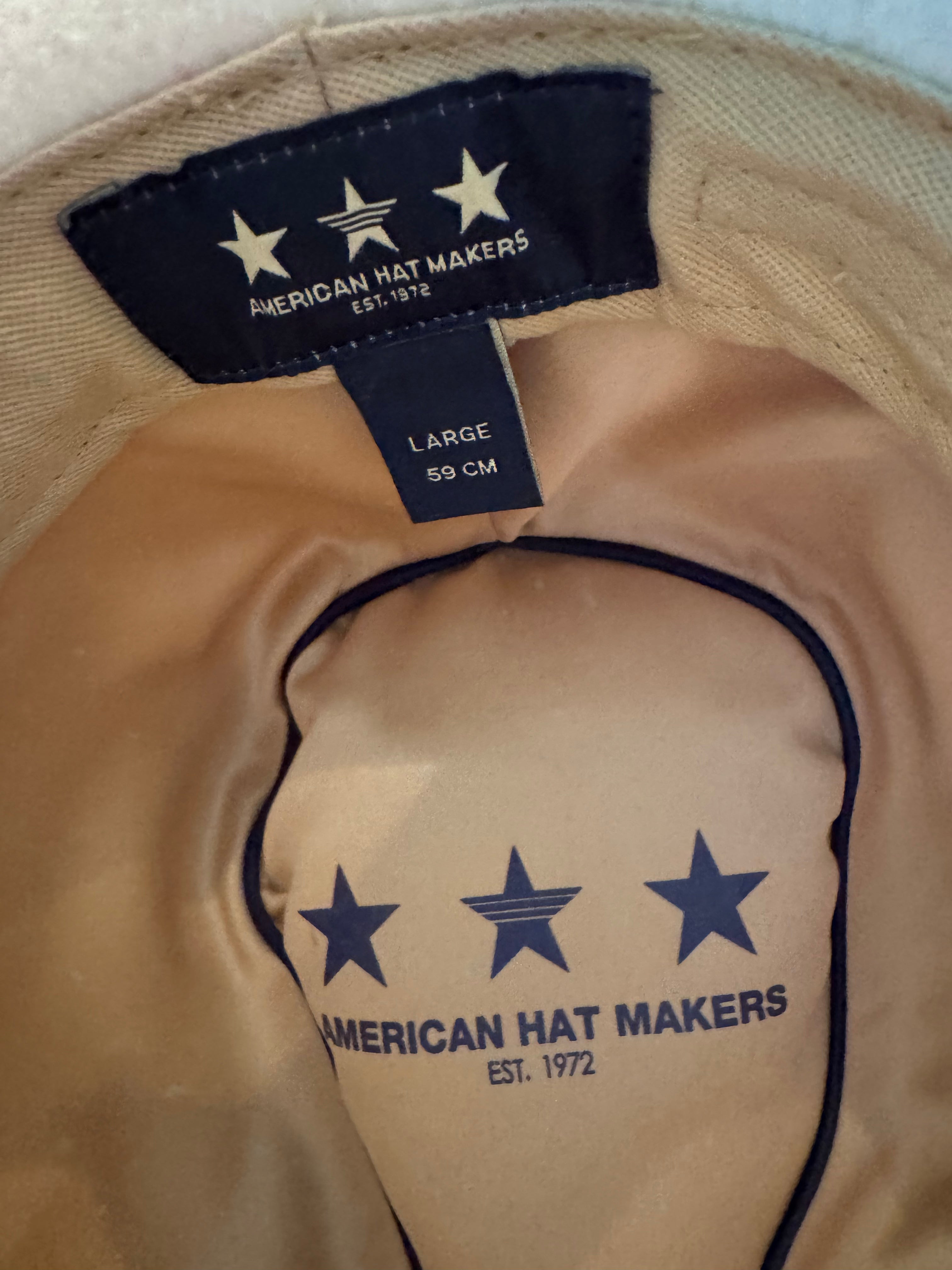 The Maisie- Pastel Blue and PInk Hand Painted Felt Design - VH and the maddhattery -Large