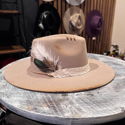 The Juniper - Taupe Wool Felt Custom Design