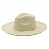 Martinique Flat Brim Toyo Straw Hat
