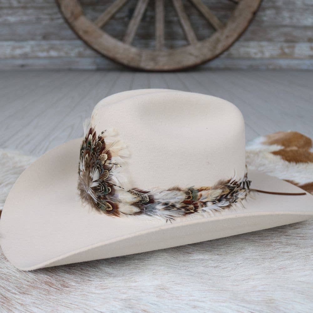 Western Feather Hat Band - Avalon