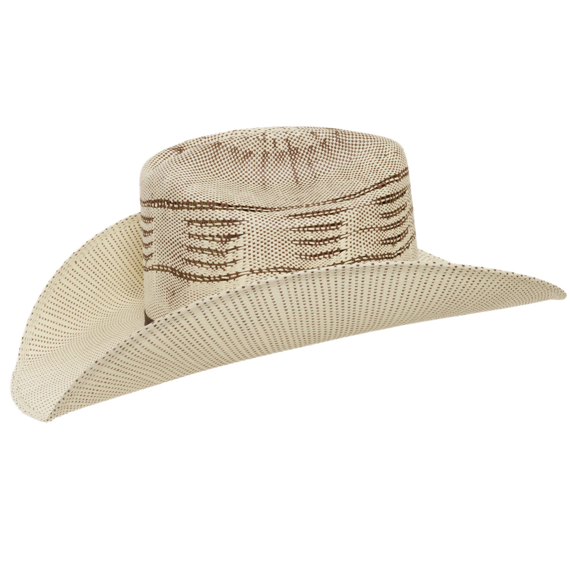 American Trail: Natural Straw Western Hat - Unisex - on sale