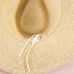 Natural Straw Cowboy Hat: Perfect for Summer!