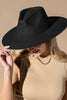 100% Australian Wool Teardrop Panama Hat-Blank  : OS - 5 colors