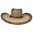 Laredo - Womens Cowboy Palm Straw Cowgirl Hat: TAN / MD