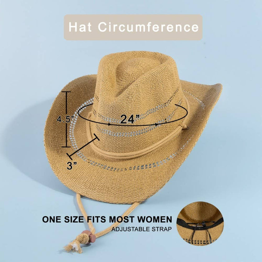 Straw Weave Cowboy Hat: Perfect Summer Hat