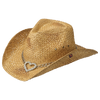 Heart Attack Straw Western Drifter Cowboy/Cowgirl Hat - SOLD OUT