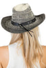 Black Cream Ombre Tint Cowboy Hat