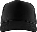 Classic Foam Front Trucker Hat: Black or White