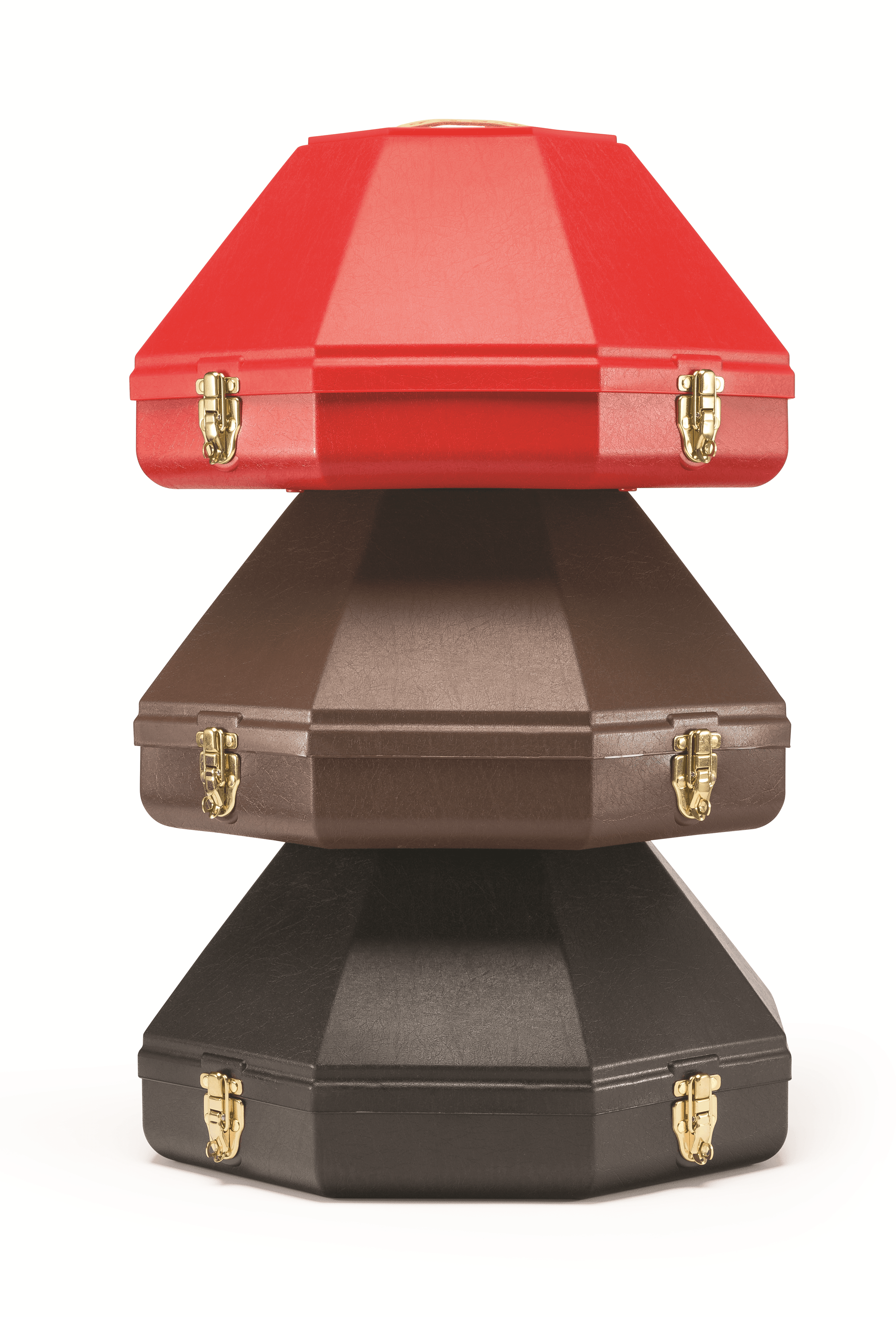 Western Hat Case: Red, Black