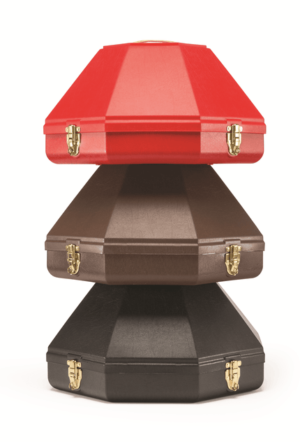 Western Hat Case: Red, Black