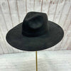 Wide Brim Flat Brim Fedora - Adjustable One Size