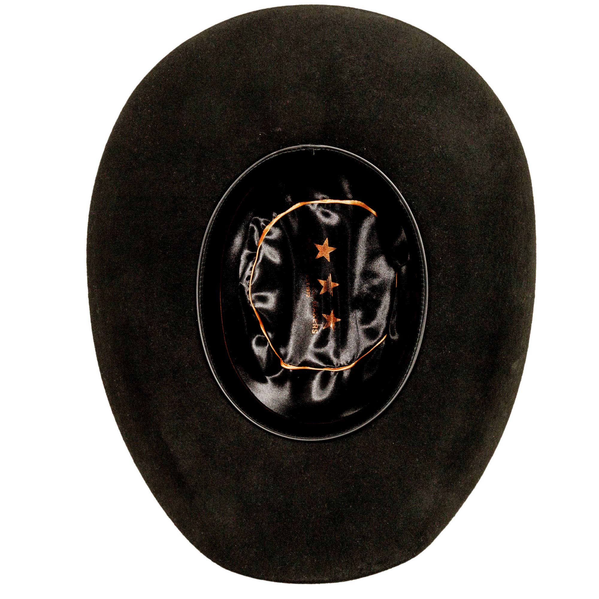 Sherman - Felt Cowboy Hat: Black / 7 3/8 - only 1 left