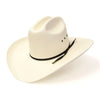 Natural Straw Western Cattleman Hat: Unisex Small
