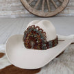 Western Feather Hat Band - Rowan