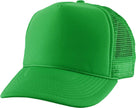 Classic Foam Front Trucker Hat: Kelly green