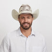 American Trail: Natural Straw Western Hat - Unisex