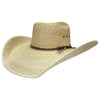 Roper - Womens Straw Palm Cowgirl Hat: NATURAL