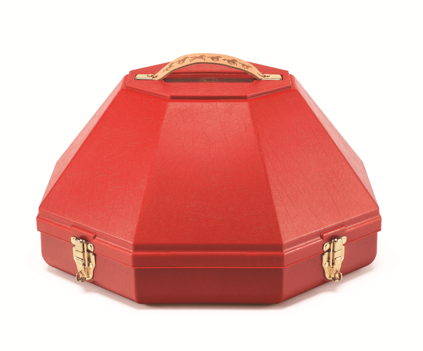 Western Hat Case: Red, Black