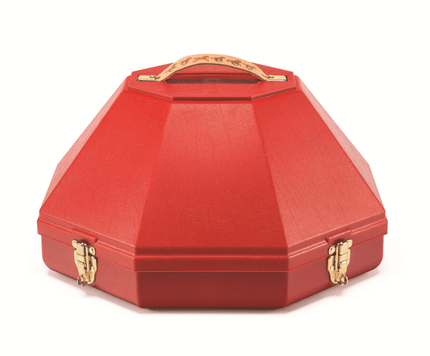Western Hat Case: Red, Green, Black, Brown - Medium - fits 2-3 hats