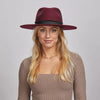 Bordeaux - Fedora Felt - Plum