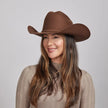 Cattleman | Unisex Felt Cowboy Hat with Western Hat Band