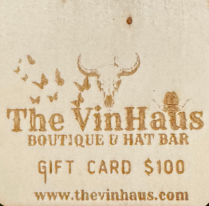 The VinHaus Gift Card $100