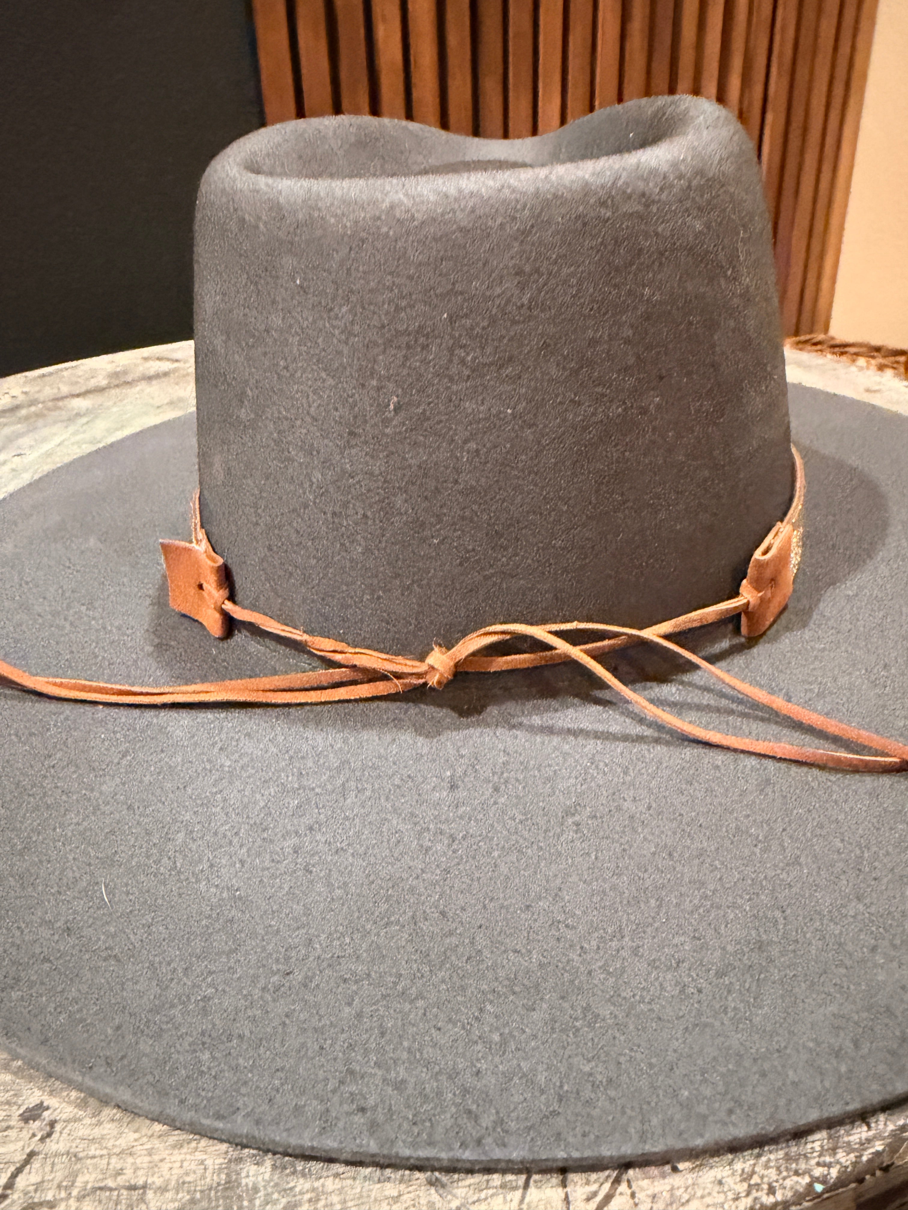 Rhinestone Hat Band with adjustable ties