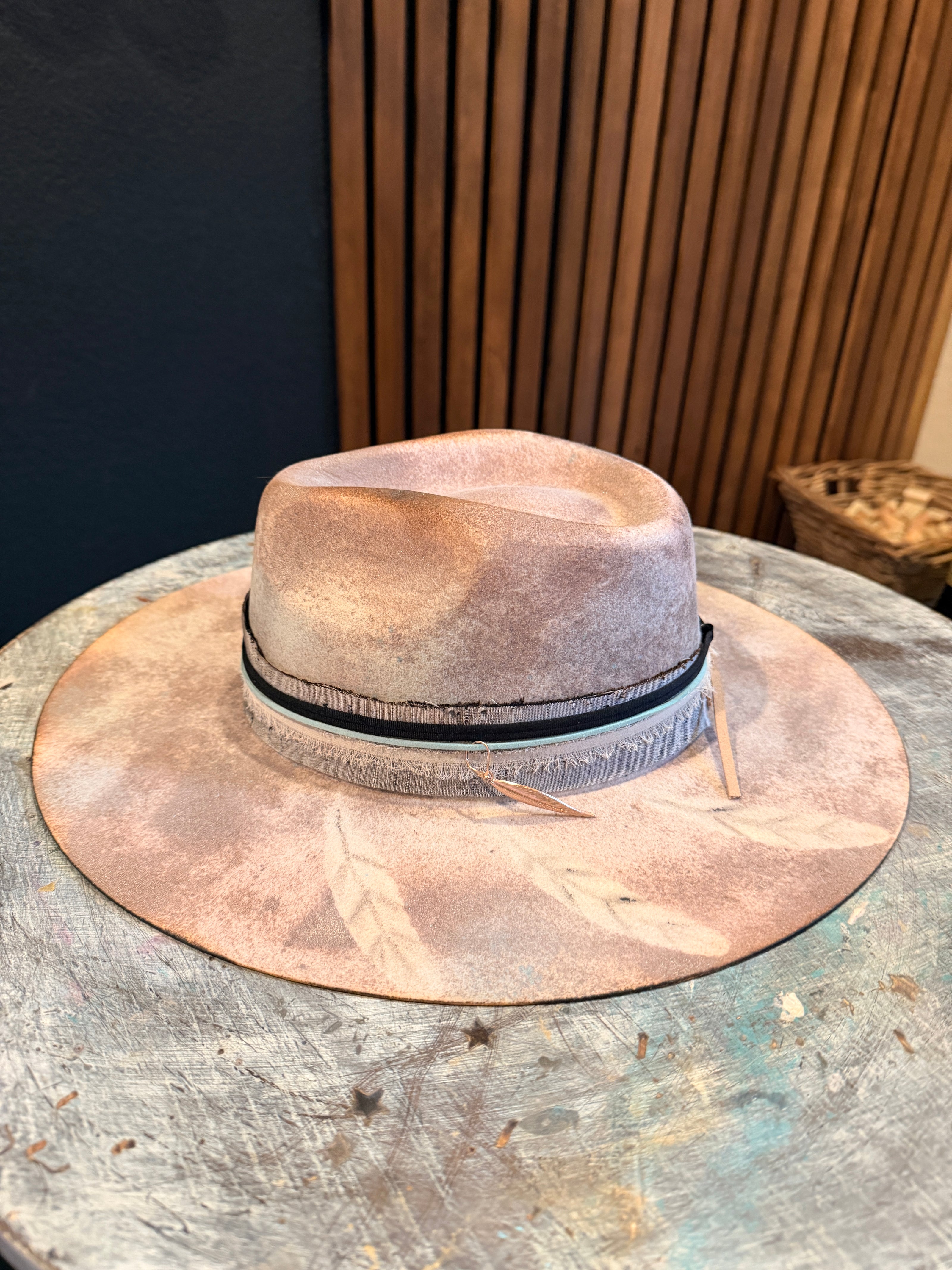 The Delilah - Wool Felt Custom Hat Design - Medium