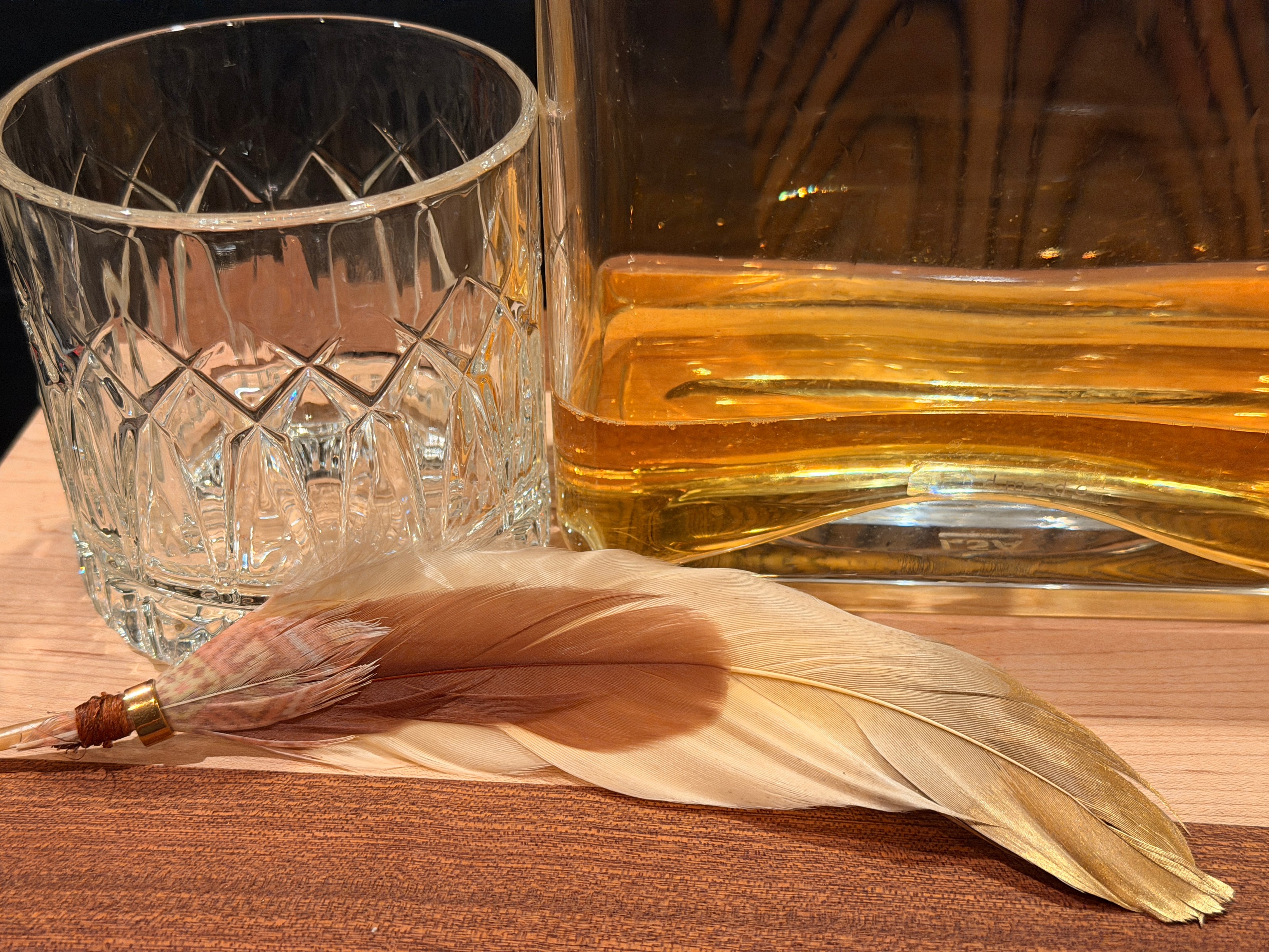 Feather hat accessory