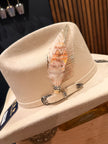Feather hat accessory