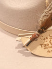 Natural & Printed Feathers - Hat Accessory