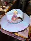 Natural & Printed Feathers - Hat Accessory