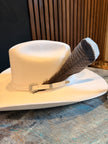 Turkey Tail Feather for hats - Two Feathers included