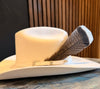 Turkey Tail Feather for hats - Two Feathers included