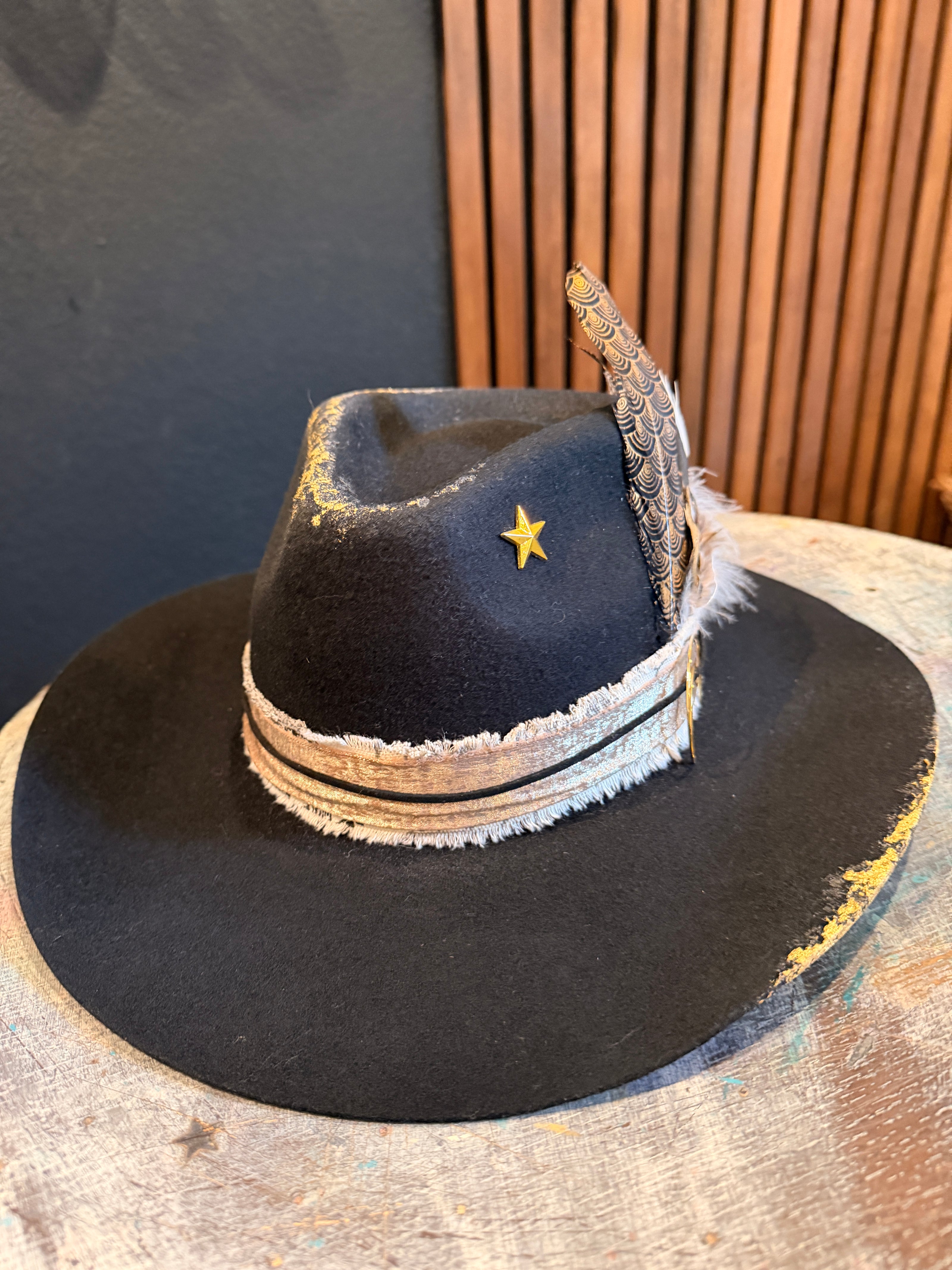 The Dakota Moon - Wool Felt Custom Hat Design - Large