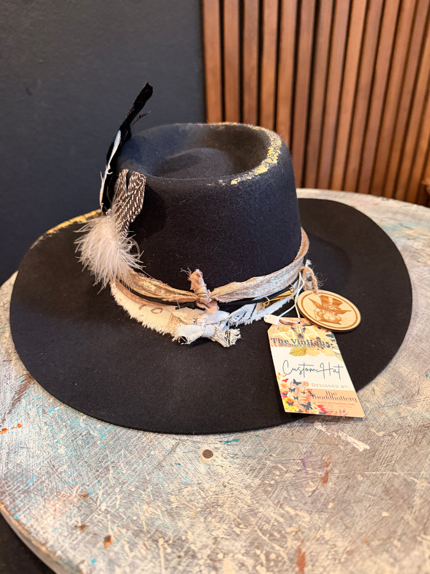 The Dakota Moon - Wool Felt Custom Hat Design - Large