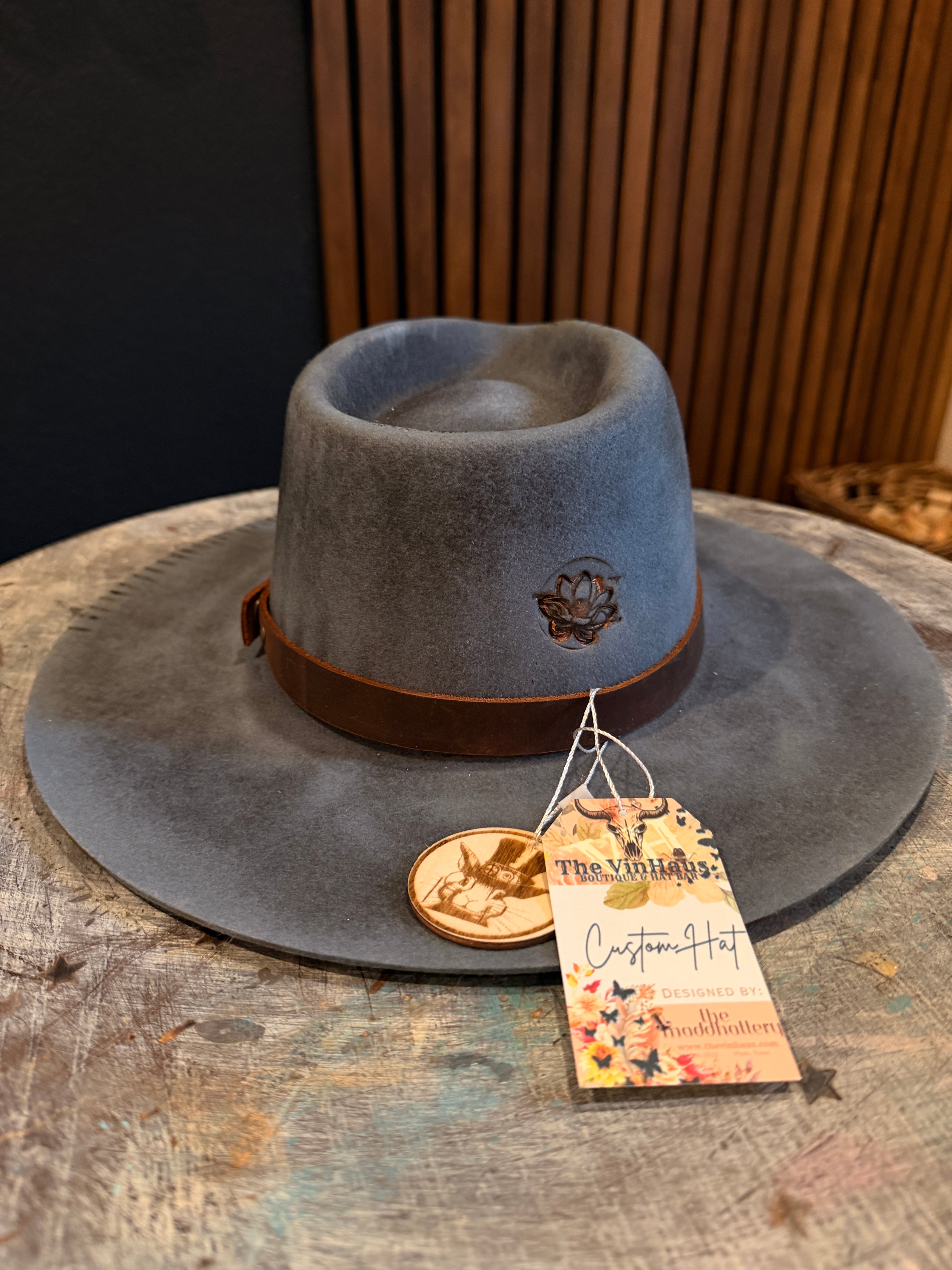 The Wren - Wool Felt Custom Hat Design - Large