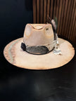 Ivory Felt Custom Designed Hat