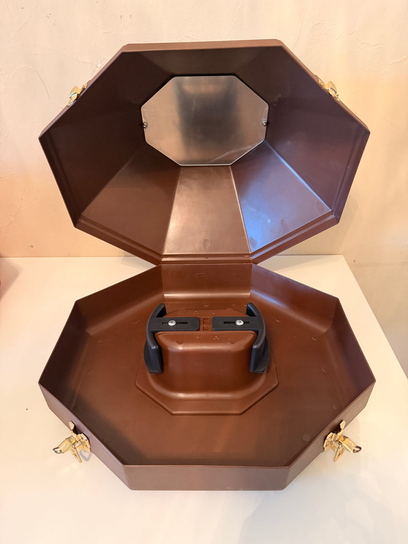 Western Hat Case: Red, Green, Black, Brown - Medium - 2-3 hats