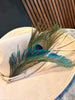 Peacock Sword Feather Set - Blue, Green, Gold