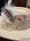 Natural & Printed Feathers - Hat Accessory