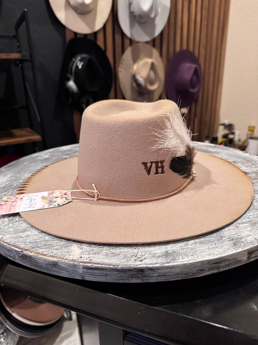 The Juniper - Taupe Wool Felt Custom Design