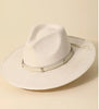 Wide Brim Fedora Fashion Hat