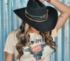 Sherman - Felt Cowboy Hat: Black / 7 3/8 - only 1 left