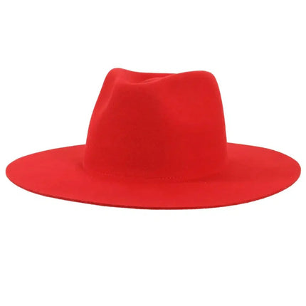 Rancher | Unisex Wide Brim Felt Fedora Hat - for Custom Hats