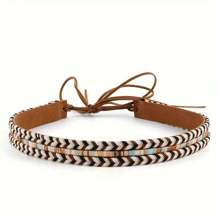 Colorful Arrow Stripe Pattern Hatband