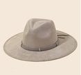 Wide Brim Fedora Fashion Hat