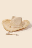 Straw Basket Weave Cowboy Hat: IV