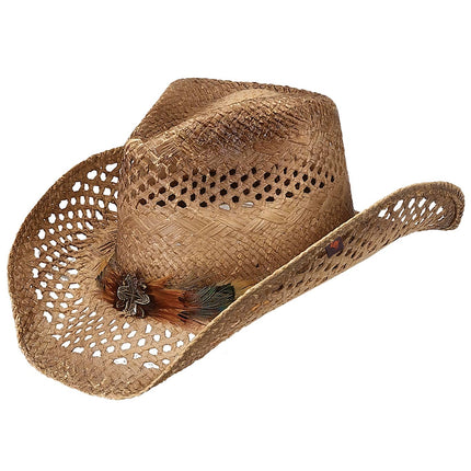 Shawn Straw Western Drifter Cowboy/Cowgirl Hat