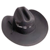 Bozeman -Straw Cowboy Hat: Black